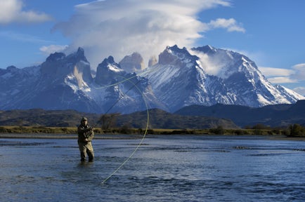 Fly fishing in TdP