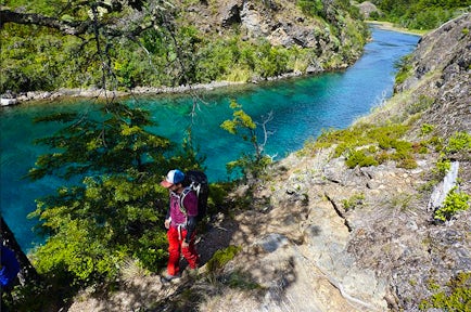 Cochrane riverbank hike, Patagonia National Park