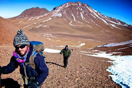 High mountain ascent, Atacama, Chile