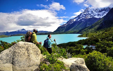 Cuernos Trail, Torres del Paine, Patagonia, Chile