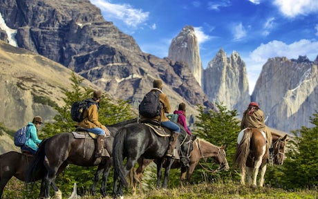 Mt Paine horseride, Torres del Paine, Patagonia, Chile