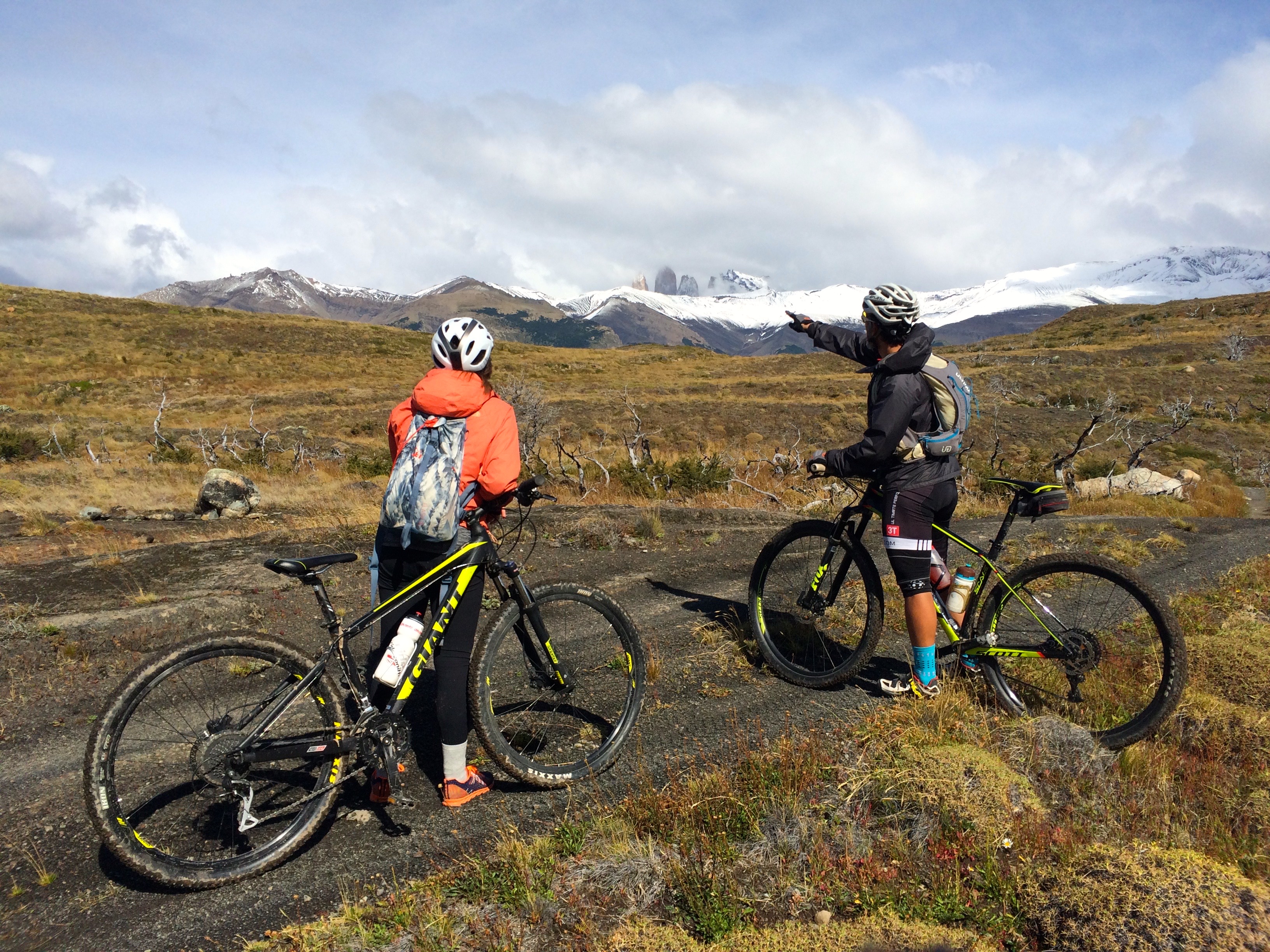 mountain biking torres del paine