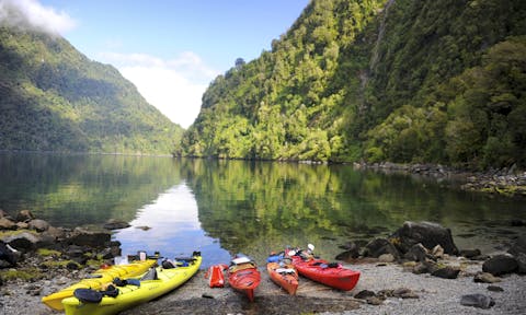 Pumalin kayaking