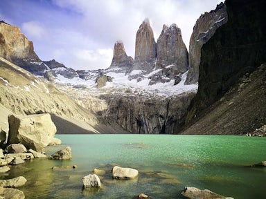 Base of the Towers, Torres del Paine, Patagonia, Chile