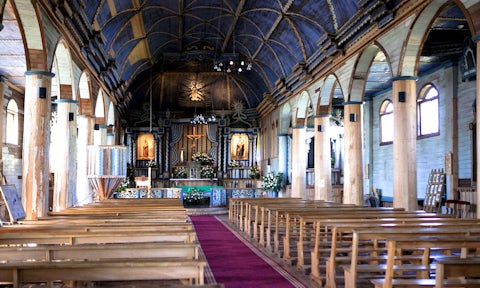 Church on Quinchao Island, Chiloé