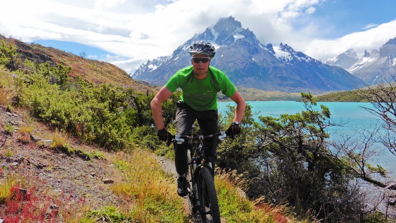 mountain biking torres del paine